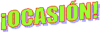 ¡OCASIÓN!